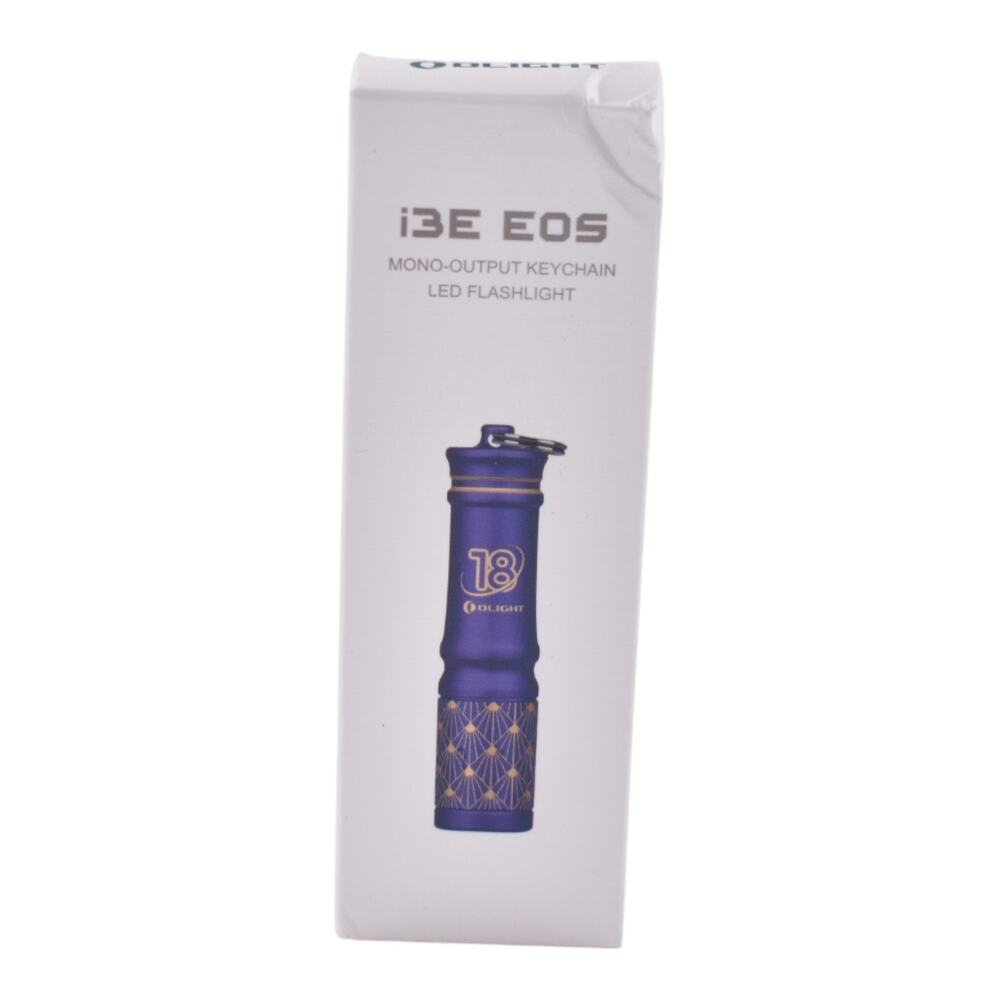 Olight i3E EOS Keychain Flashlight - New - 18th Anniversary Edition - Box Damage